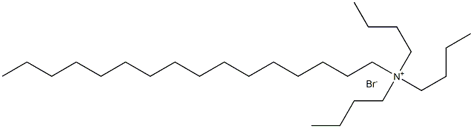 CETYLTRIBUTYLAMMONIUMBROMIDE 结构式