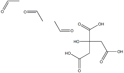 三乙基柠檬酸盐 结构式