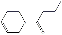 1,2-Dihydropyridine, 1-(1-oxobutyl)- 结构式