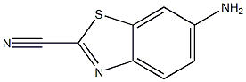 2-氰基-6-氨基苯并噻唑 结构式