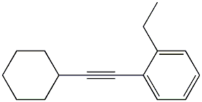 乙基环己基苯乙炔 结构式