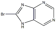 8-溴嘌呤 结构式