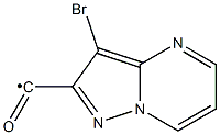 3-Bromo-pyrazolo[1,5-a]pyrimidine-2-carbonyl 结构式