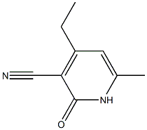 Ethyl 3-Cyano-6-methyl-2-oxo-1,2-dihydro-pyridine- 结构式