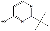 2-tert-butylpyrimidin-4-ol 结构式