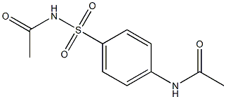 N1,N4-Diacety Sulphanilamide 结构式