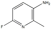 5-AMINO-2-FLUORO-6-METHYLPYRIDINE 结构式