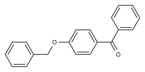 4-苯甲氧基苯并苯基酮, 聚合物, 0.8-1.1 MMOL/G ON WANG RESIN 结构式