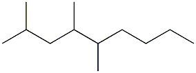 2,4,5-trimethylnonane 结构式