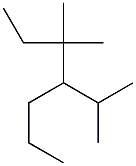 3,3-dimethyl-4-isopropylheptane 结构式