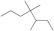 3,4,4-trimethylheptane 结构式