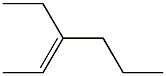 3-ethyl-trans-2-hexene 结构式