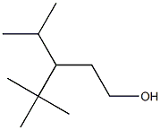 4,4-dimethyl-3-isopropyl-1-pentanol 结构式