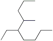 4-methyl-5-ethylnonane 结构式