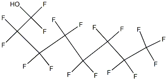 PERFLUORO OCTYL ALCOHOL 结构式