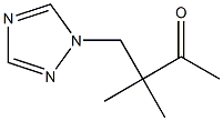 1,2,4 TRIAZOLE-1-YL-3,3-DIMETHYL-BUTAN-2-ONE 结构式