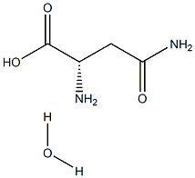 L-ASPARAGINE MONOHYDRATE (USP-23) 结构式