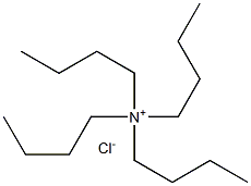 TETRA-N-BUTYLAMMONIUM CHLORIDE (50% SOLUTION) 结构式