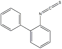 異硫氰酸對聯苯酯 结构式