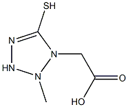 5-巰-1-四氮唑乙酸甲酯 结构式