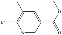 2-溴-5-甲酸甲酯吡啶 结构式