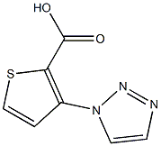 3-[1,	2,	3]Triazol-1-yl-thiophene-2-carboxylic	acid 结构式