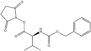 CBZ-L-VALINE N-SUCCINIMIDE ESTER 结构式