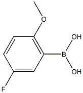 3-FLUORO-6-METHOXYPHENYLBORONIC ACID 结构式