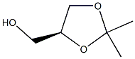 (S)-(2,2-DIMETHYL-1,3-DIOXOLAN-4-YL)METHANOL ,98% 结构式