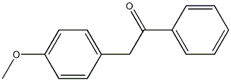 2-(4-METHOXYPHENYL)ACETOPHENONE 97% 结构式