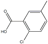 6-CHLORO-M-TOLUIC ACID 95% 结构式