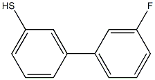 3-(3-FLUOROPHENYL)THIOPHENOL 96% 结构式