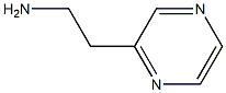 2-PYRAZIN-2-YLETHANAMINE 结构式