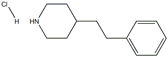 4-PHENETHYL-PIPERIDINE HYDROCHLORIDE 结构式