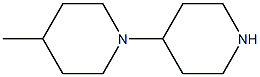 4-METHYL-1,4''-BIPIPERIDINE 结构式