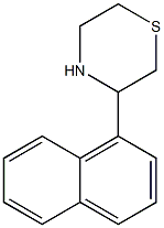 3-NAPHTHALEN-1-YL-THIOMORPHOLINE, 95+% 结构式