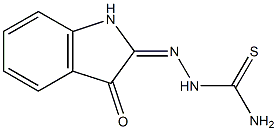 2 3-INDOLEDIONE 3-THIOSEMICARBAZONE 95% 结构式