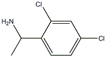 1-(2,4-DICHLOROPHENYL)ETHANAMINE 结构式