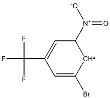 2-BROMO-4-TRIFLUOROMETHYL-6-NITROPHENYL- 结构式