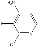 2-CHLORO-3-IODO-PYRIDINE-4-YLAMINE 结构式