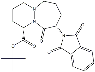 (1S,9S)-T-BUTYL OCTAHYDRO-10-OXO-9-PHTHALIMIDO-6H-PYRIDAZINO[1,2-A][1,2]DIAZEPINE-1-CARBOXYLATE 结构式