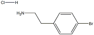 4-BROMOPHENETHYLAMINE HYDROCHLORIDE 结构式