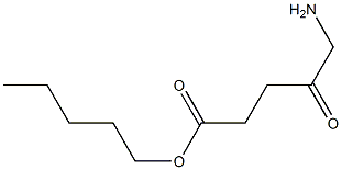 5-AMINOLEVULINIC ACID PENTYL ESTER 结构式