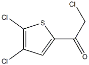 2-CHLOROACETYL-4,5-DICHLOROTHIOPHENE 结构式