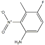 4-FLUORO-3-METHYL-2-NITROANILIN 结构式