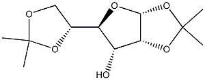 a-D-Allofuranose, 1,2:5,6-bis-O-(1-methylethylidene)- 结构式