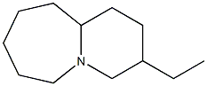 3-Ethyldecahydropyrido[1,2-A]Azepine 结构式