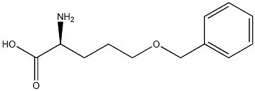 5-Benzyloxy-L-norvaline 结构式