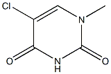 5-CHLORO-1-METHYL-1H-PYRIMIDINE-2,4-DIONE 结构式