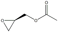 (R )-(-)-GLYCIDYL ACETATE 结构式